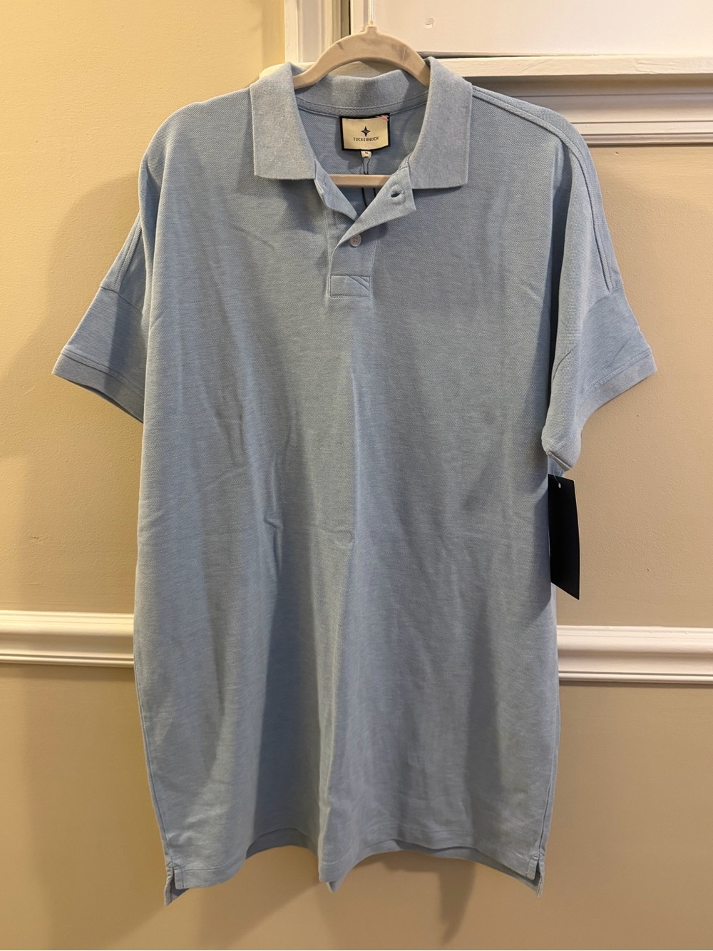 Tuckernuck Women’s Light Blue Polo Shirt Dress